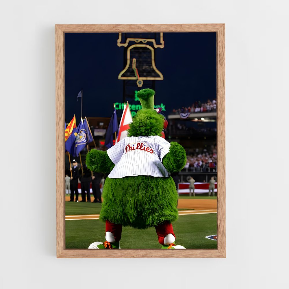 Poster Phillies Power – affiche Baseball (vue 4)